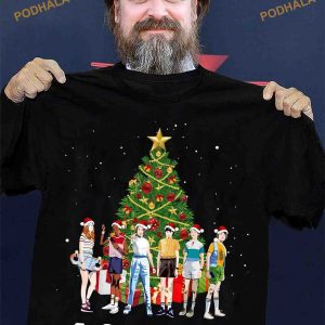 Friends Movie Xmas Tree Shirt, Sitcom Lovers' Matching Family Xmas Shirt