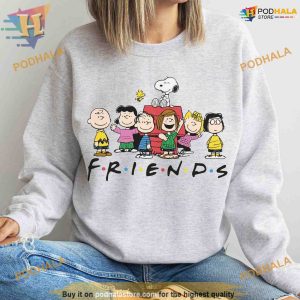 Friends of Snoopy Charlie Christmas Shirt Xmas Gift Ideas 2