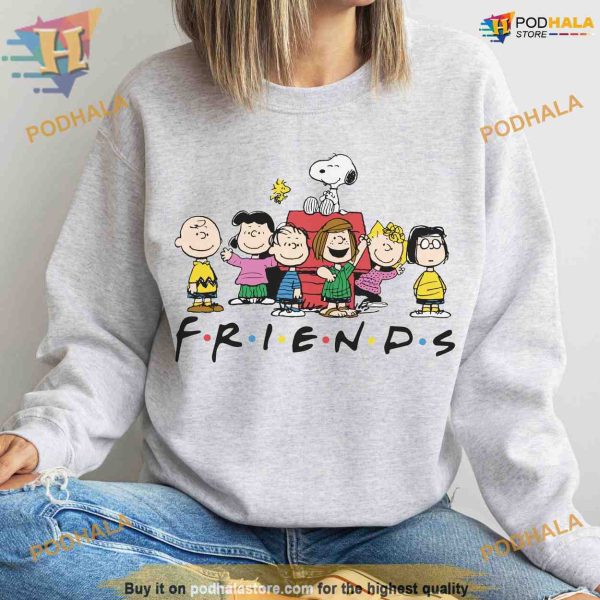 Friends of Snoopy & Charlie Christmas Shirt, Xmas Gift Ideas