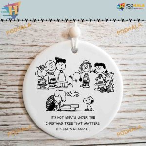 Friendship Christmas Ornaments, Charlie Brown & Snoopy Decor, 2023 Peanuts Keepsake