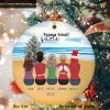 Friendship's Glow Personalized Best Friends Ornament, The Gift of Friendship