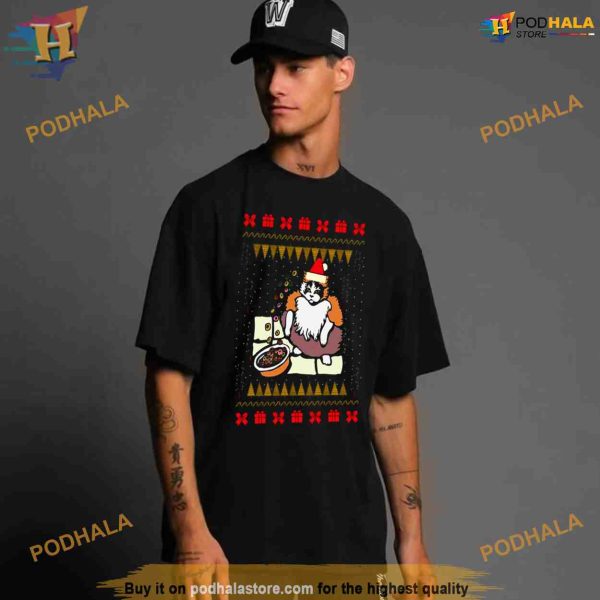 Fruit Loops Cat Meme Christmas Shirt For Women Men