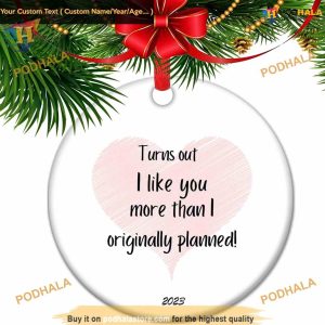 Funny Anniversary 2023 Ornament, Friends Christmas Ornaments