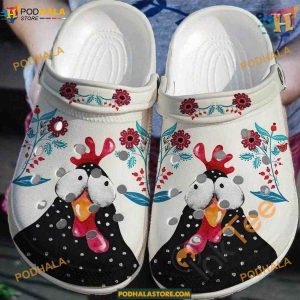 Funny Chicken Clog Crocs Shoes, Ideal for Adults and Kids