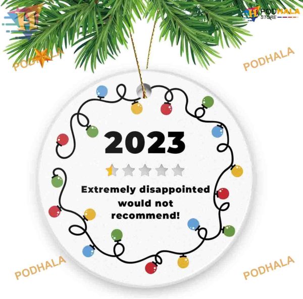 Funny Office Xmas Tree Decor 2023, Custom Family Ornaments, Hanging Decoration