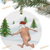 Funny Santa Claus 2023 Ornament, Custom Family Ornaments, Xmas Tree Decor