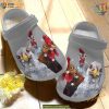 Funny Trio Chicken Croc Shoes, Perfect Birthday Gifts