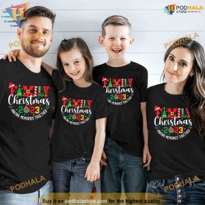 Funny Xmas Matching Family Christmas 2023 Squad For Family Shirt