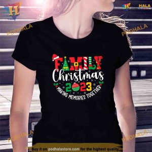 Funny Xmas Matching Family Christmas 2023 Squad For Family Shirt 2