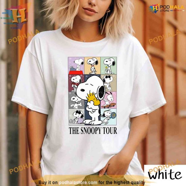 Funny Xmas Snoopy Eras Shirt, Creative Christmas Gifts For Women Men