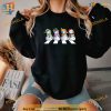 Funny snowman Crossing Road Crosswalk snowmies Christmas kid Shirt Hoodie