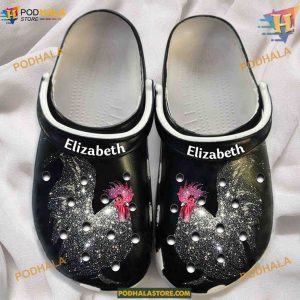 Galaxy Chicken Personalized Crocs Clogs, Unique Trending Gifts