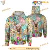 German Shepherd Happy Easter's Day Full Over Printed Unisex 3D Hoodie