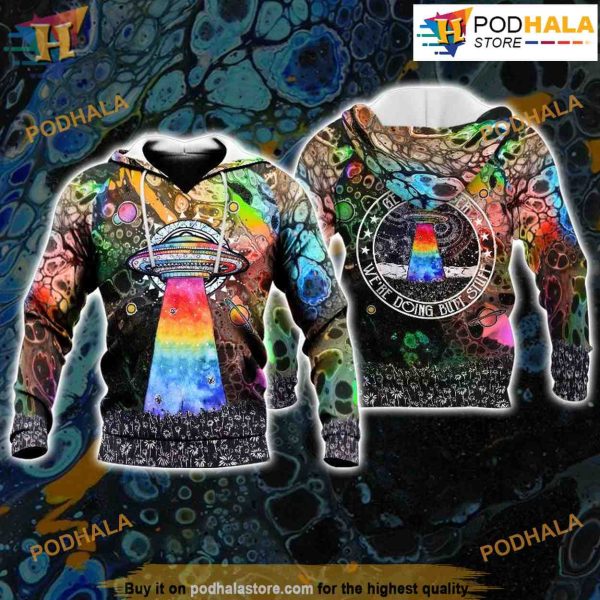 Get In Loser Were Doing Butt Stuff 3D Funny Christmas Hoodie, Xmas Gifts