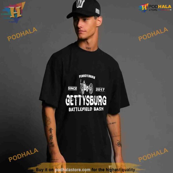 Gettysburg Battlefield Bash Since 2017 Shirt For Women Men
