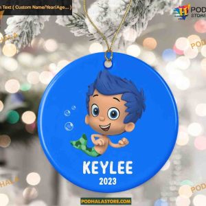 Gil-Themed 2023 Christmas Ornament, Personalized for Kids