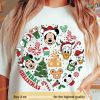 Gingerbread & Christmas Friends Shirt, Family Vacation 2023, Mickey Festivities