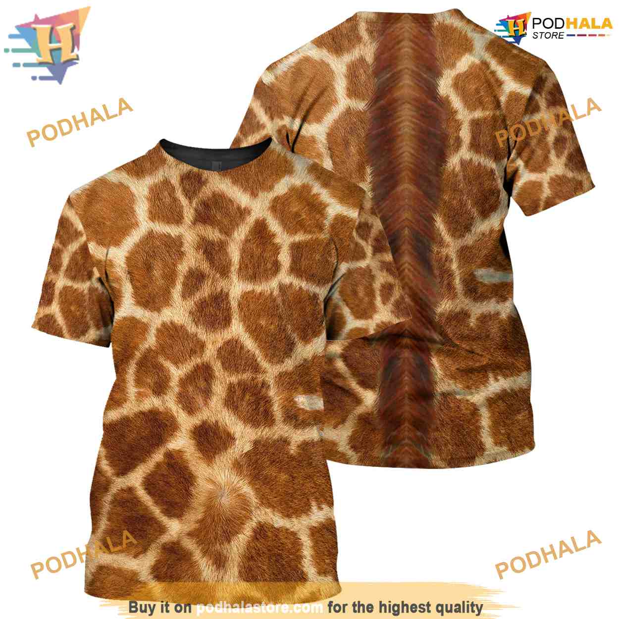 Giraffe Animal Full All Over Printed Funny Costume 3D Hoodie Sweatshirt Giraffe Animal Full All Over Printed Funny Costume 3D Hoodie Sweatshirt