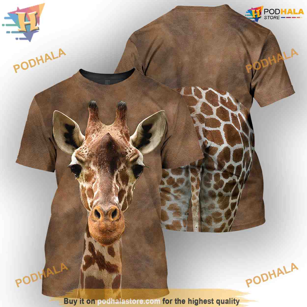 Giraffe Full All Over Printed Funny Animal 3D Hoodie Sweatshirt Giraffe Full All Over Printed Funny Animal 3D Hoodie Sweatshirt
