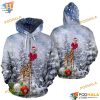Giraffe Snow Funny Christmas Hoodie, Xmas Gifts