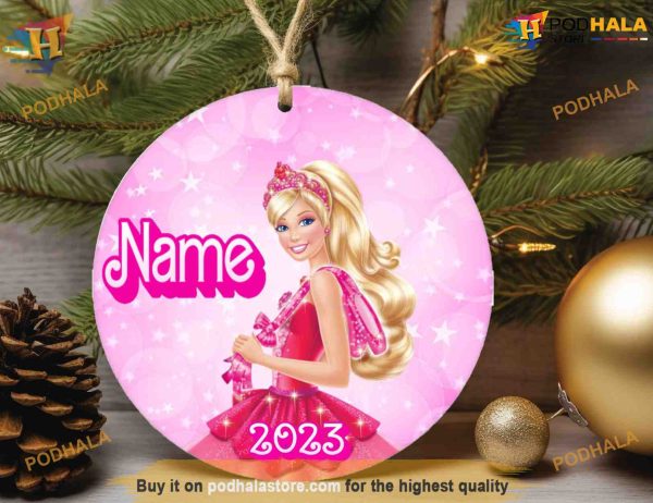 Girl 2023 Custom Christmas Ornament, Funny Christmas Ornaments