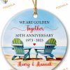 Golden Anniversary 2023 Ornament, Personalized Family Christmas Gift