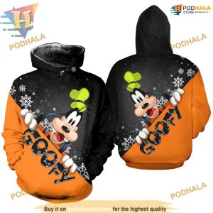 Goofy Christmas Disney Hoodie, A Fun Xmas Wardrobe Add
