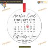 Gotcha Day Adoption Christmas Ornament, Personalized Festive Keepsake