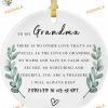 Grandma Gift 2023 Ornament, Personalized Family Christmas Keepsake