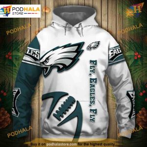 Graphic Balls Philadelphia Eagles 3D Hoodie NFL Eagles Clothing 1
