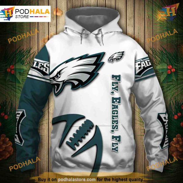 Graphic Balls Philadelphia Eagles 3D Hoodie, NFL Eagles Clothing