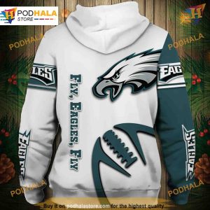 Graphic Balls Philadelphia Eagles 3D Hoodie NFL Eagles Clothing 2