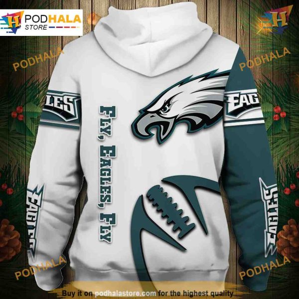 Graphic Balls Philadelphia Eagles 3D Hoodie, NFL Eagles Clothing