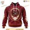 Grateful Dead Inspired NHL Arizona Coyotes Hoodie 3D, Unique Arizona Coyotes Merchandise