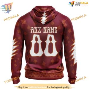Grateful Dead Inspired NHL Arizona Coyotes Hoodie 3D Unique Arizona Coyotes Merchandise 2