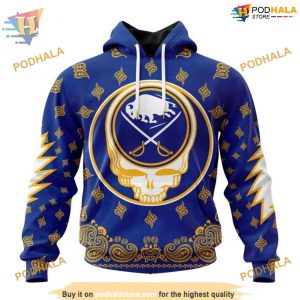 Grateful Dead Special Design NHL Buffalo Sabres 3D Hoodie Unique Apparel 1