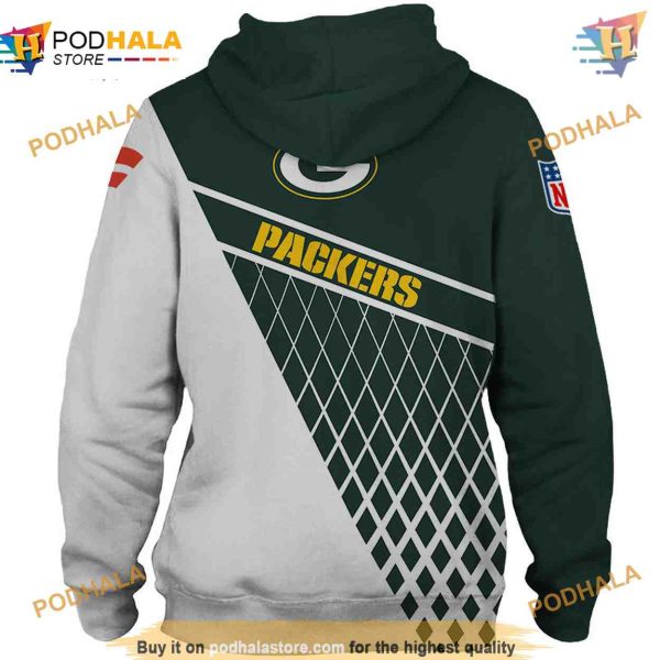 Green Bay Packers NFL Hoodie 3D, Affordable Sweatshirt Gift for Fans