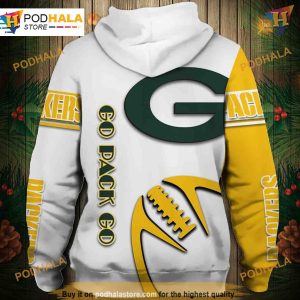 Green Bay Packers NFL Hoodie 3D Graphic Balls Budget Friendly Sweatshirt 2