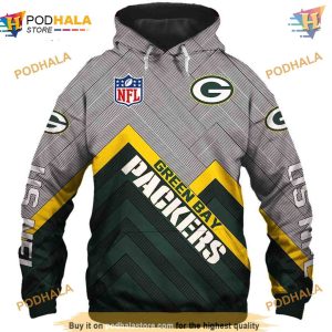 Green Bay Packers NFL Hoodie 3D, Inexpensive Long Sweatshirt S-5XL