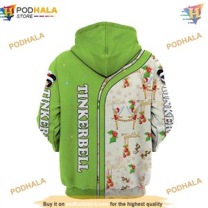 Green Christmas Tinker Bell Disney 3D Hoodie Trending Gifts 4