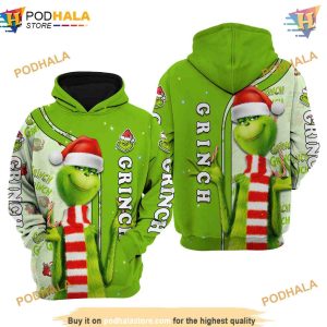 Green Grinch Christmas Disney 3D Hoodie Trending Gifts 1