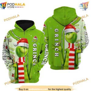Green Grinch Christmas Disney 3D Hoodie Trending Gifts 2