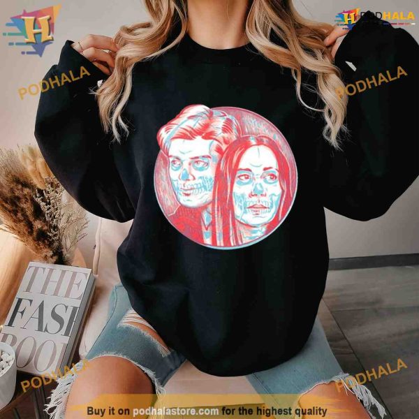 Greg & Dana Skeleton Glow Shirt For Women Men