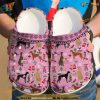 Greyhound Christmas Crocs Classic Clogs Shoes, Funny Xmas Gift Ideas