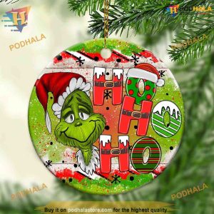 Grinch Christmas Ornament, Funny Xmas Ornaments, Grinchmas Gift
