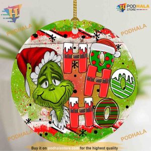 Grinch Christmas Ornament Funny Xmas Ornaments Grinchmas Gift 3