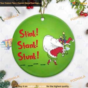 Grinch Hand 'Stink Stank Stunk' Ornament, The Grinch Ornament for 2023