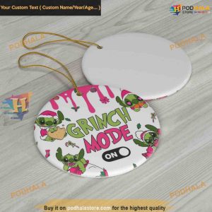 Grinch Mode On Ceramic Ornament Keepsake The Grinch Christmas Gifts 2