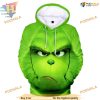 Grinch Movie Green Fur 3D Hoodie, Adult Cosplay, Funny Christmas Gift Ideas
