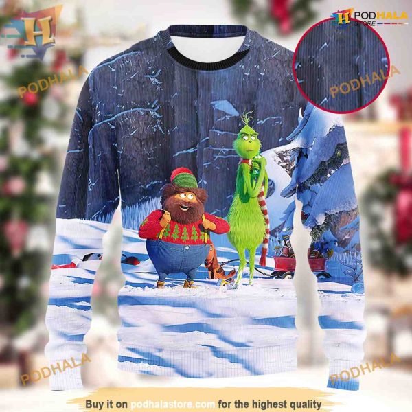 Grinch & Mr. Bricklebaum’s Festive Ugly Xmas Sweater, A Merry Grinchmas Find